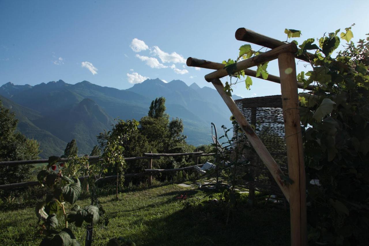 La Casa Di Paglia B&B Verrayes Dış mekan fotoğraf